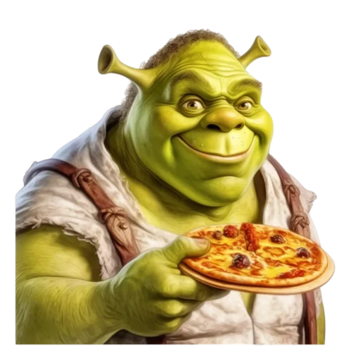 🍕 Стикер «Shrek» для Telegram