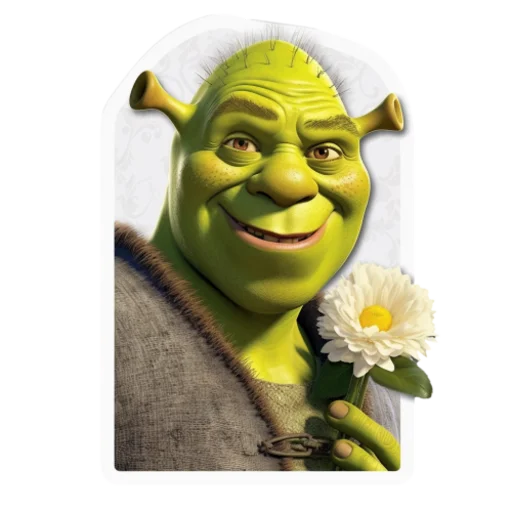 🌸 Стикер «Shrek» для Telegram