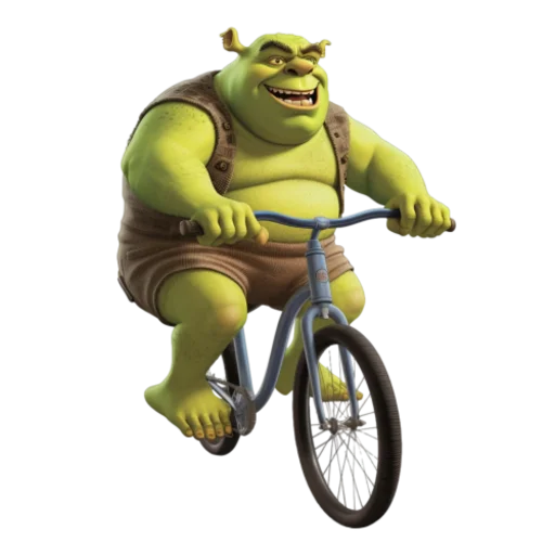 🚴‍♀️ Стикер «Shrek» для Telegram