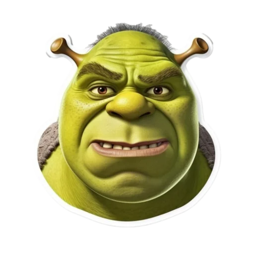 😕 Стикер «Shrek» для Telegram