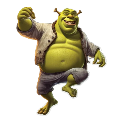 🏃 Стикер «Shrek» для Telegram