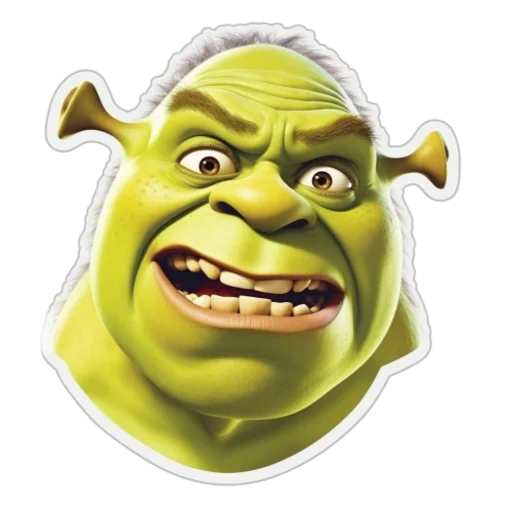 🫤 Стикер «Shrek» для Telegram