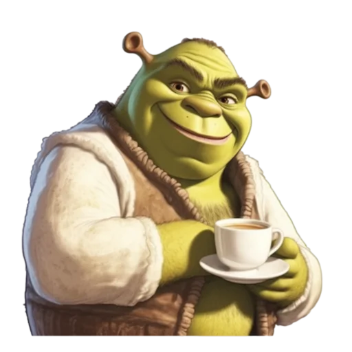 ☕️ Стикер «Shrek» для Telegram