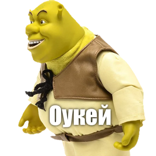 😉 Стикер «Шрек стайл» для Telegram