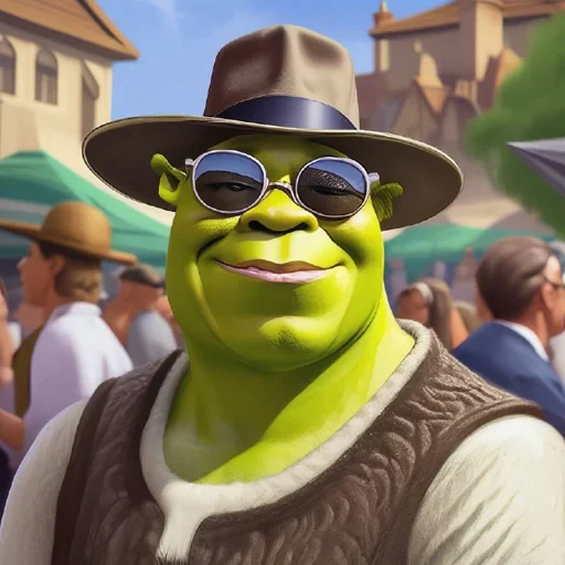 😎 Стикер «Shrek AI» для Telegram