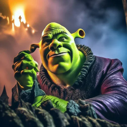 😢 Стикер «Shrek AI» для Telegram