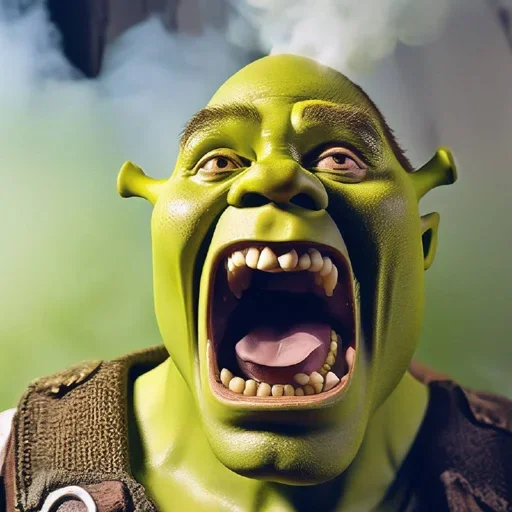 😡 Стикер «Shrek AI» для Telegram