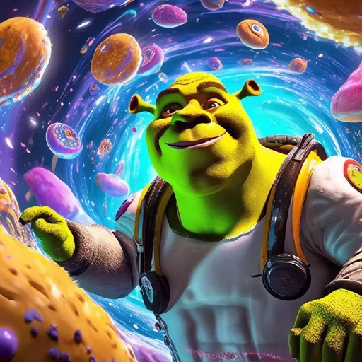 😆 Стикер «Shrek AI» для Telegram