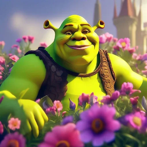😚 Стикер «Shrek AI» для Telegram