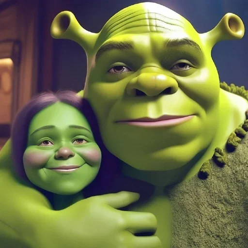 😍 Стикер «Shrek AI» для Telegram