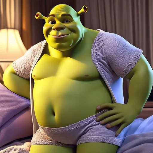 😘 Стикер «Shrek AI» для Telegram