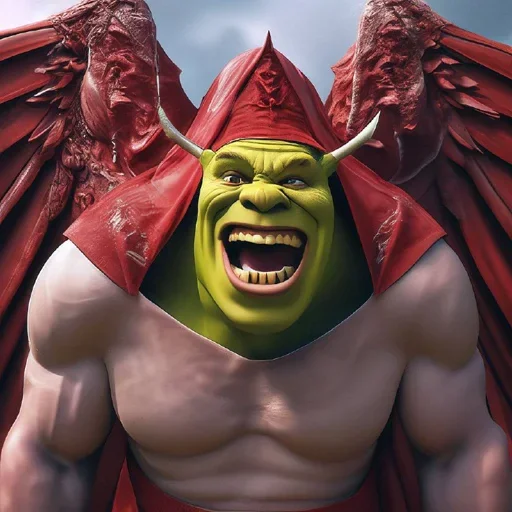 😡 Стикер «Shrek AI» для Telegram