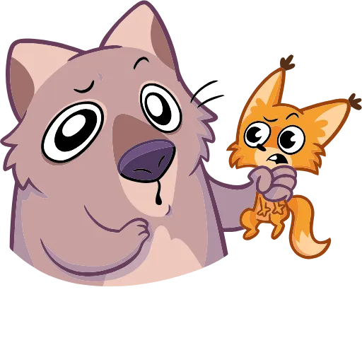 🤩 Эмодзи «Вомбат Шуга» для Telegram