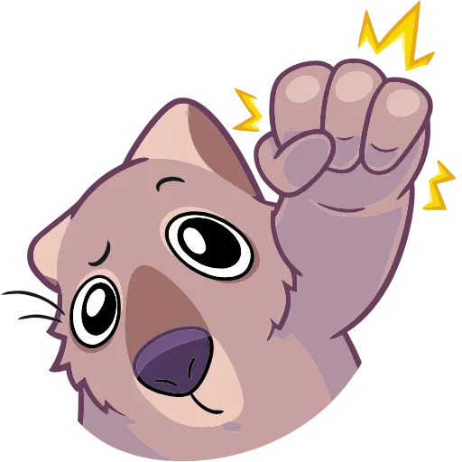 🤩 Эмодзи «Вомбат Шуга» для Telegram