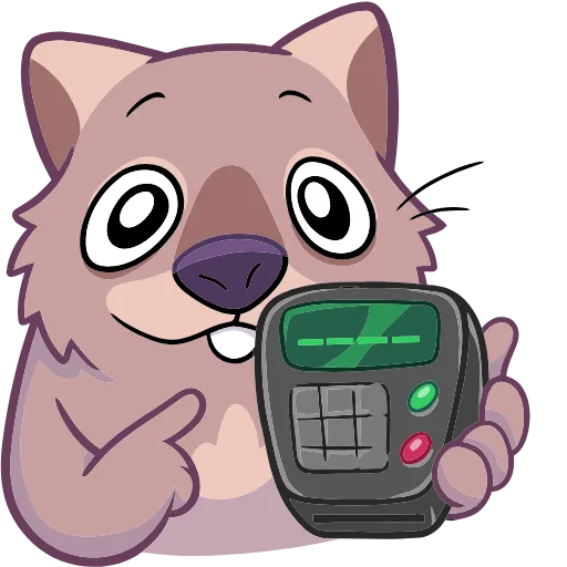 🤩 Эмодзи «Вомбат Шуга» для Telegram