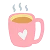 ☕️ Эмодзи «૮ ﻌ ა» для Telegram