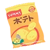 🍟 Эмодзи «૮ ﻌ ა» для Telegram