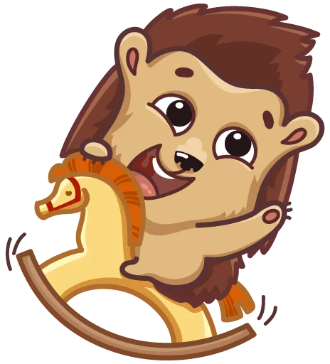🐴 Стикер «Shunya» для Telegram