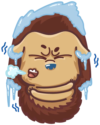 ❄ Стикер «Shunya» для Telegram