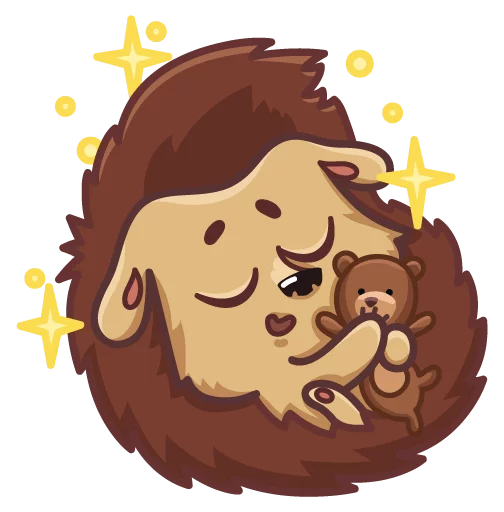 😴 Стикер «Shunya» для Telegram