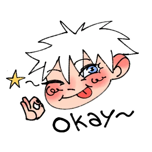 👌 Стикер «Jujutsu Kaisen Магическая битва» для Telegram