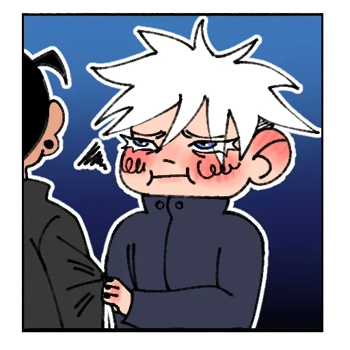 😕 Стикер «Jujutsu Kaisen Магическая битва» для Telegram