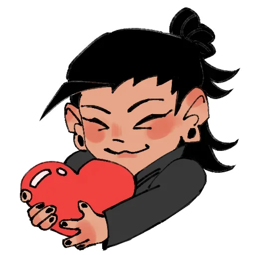 ❤️ Стикер «Jujutsu Kaisen Магическая битва» для Telegram