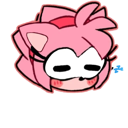 😴 Стикер «Shy little amy» для Telegram