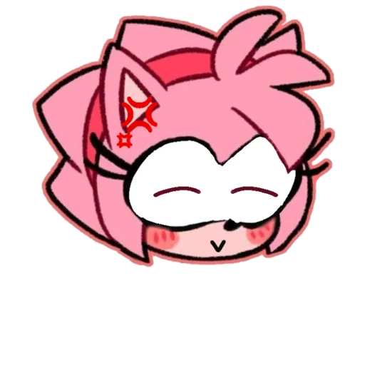 😠 Стикер «Shy little amy» для Telegram