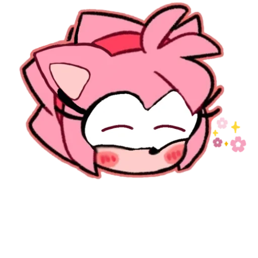 😊 Стикер «Shy little amy» для Telegram