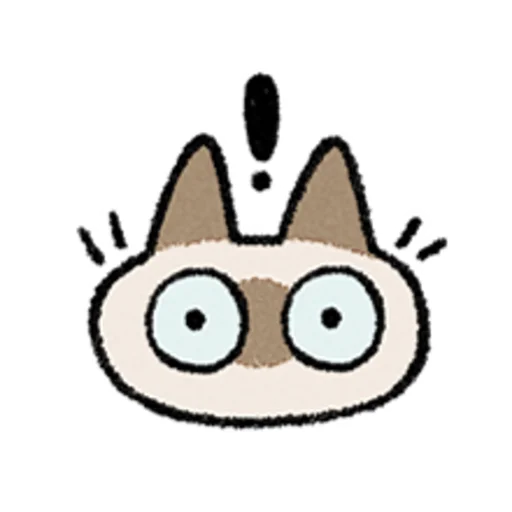 Стикерпак Kawaii Siamese для Telegram — скачать