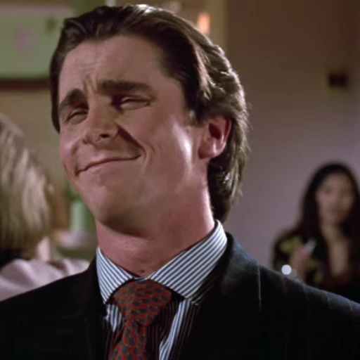 Стикерпак American Psycho Американский психопат для Telegram — скачать