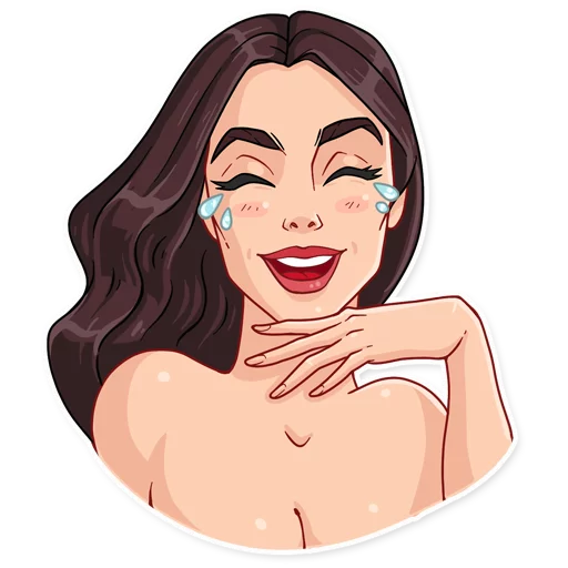 Стикерпак Monica для Telegram — скачать