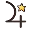 🌕 Эмодзи «Астрология, знаки зодиака, иконки» для Telegram