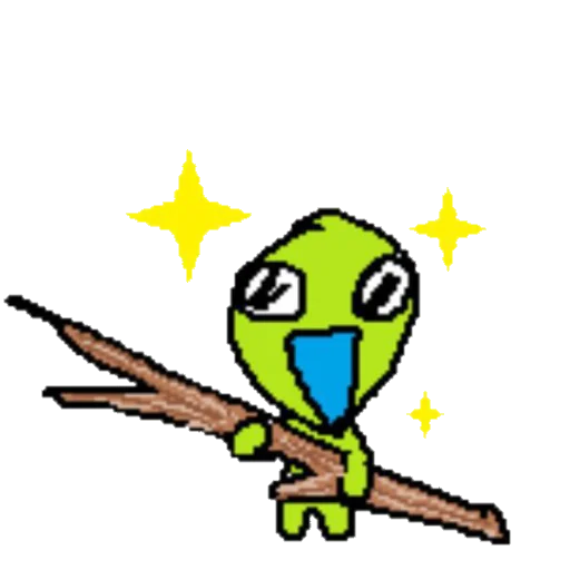 🎋 Стикер «silly aliens» для Telegram