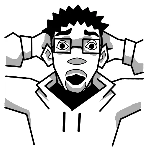 😧 Стикер «Silly Inji» для Telegram