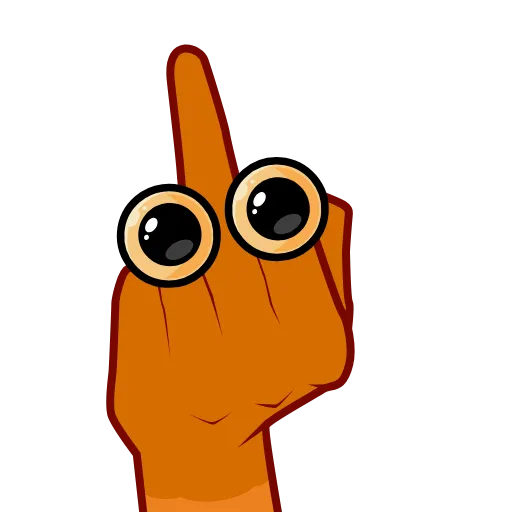 🖕 Эмодзи «Клуня» для Telegram