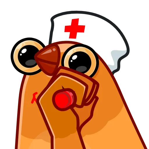 👨‍⚕️ Эмодзи «Клуня» для Telegram