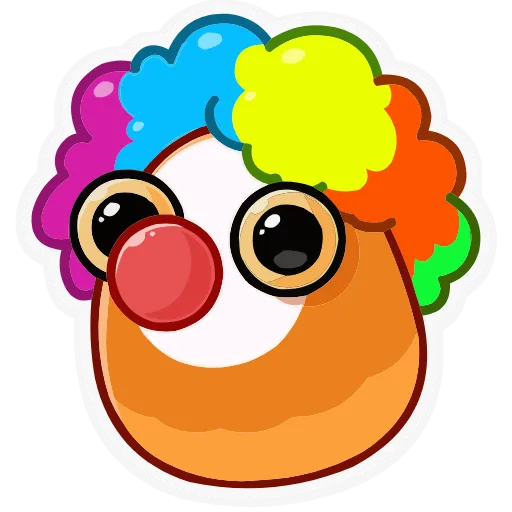 🤡 Эмодзи «Клуня» для Telegram