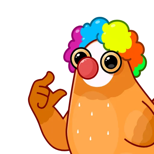 🤡 Эмодзи «Клуня» для Telegram