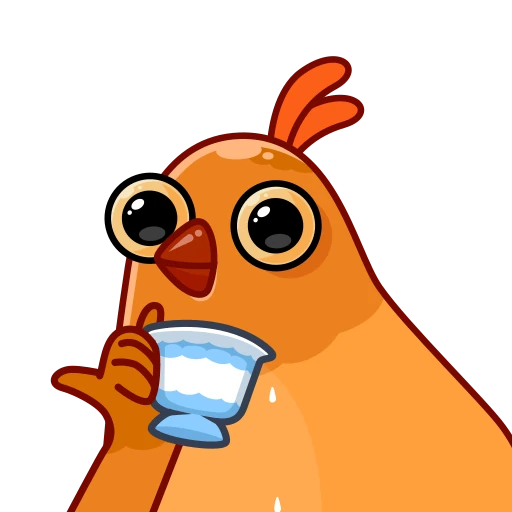 ☕️ Стикер «Клуня» для Telegram