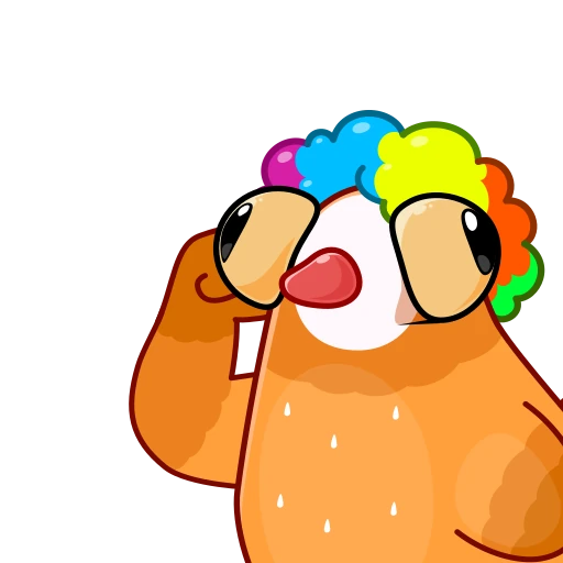 🤡 Стикер «Клуня» для Telegram
