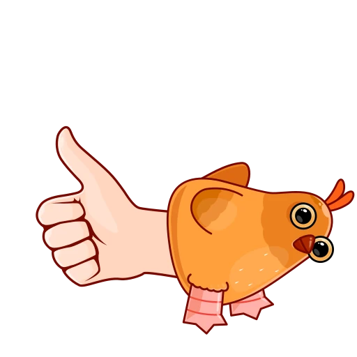 👍 Стикер «Клуня» для Telegram