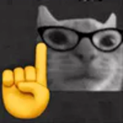 🤓 Эмодзи «silly cats» для Telegram