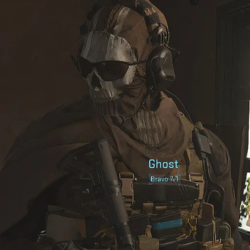 💀 Стикер «GHOST / Call Of Duty» для Telegram