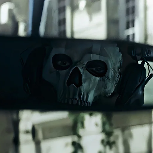 💀 Стикер «GHOST / Call Of Duty» для Telegram