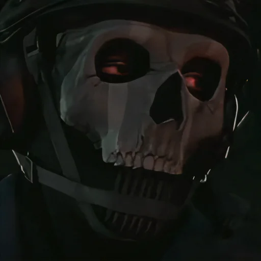 💀 Стикер «GHOST / Call Of Duty» для Telegram