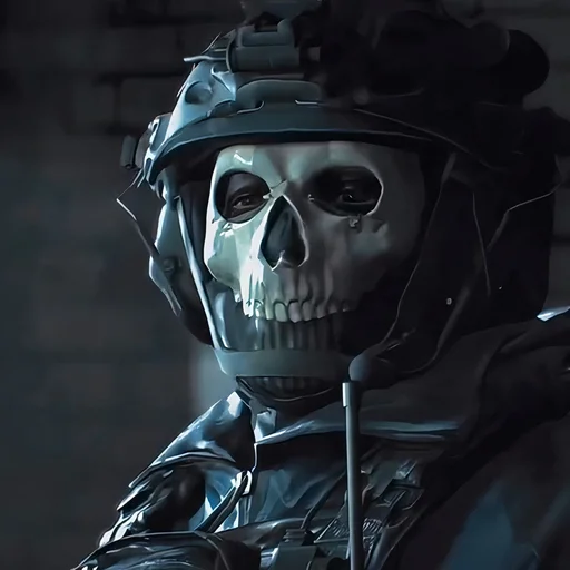 💀 Стикер «GHOST / Call Of Duty» для Telegram