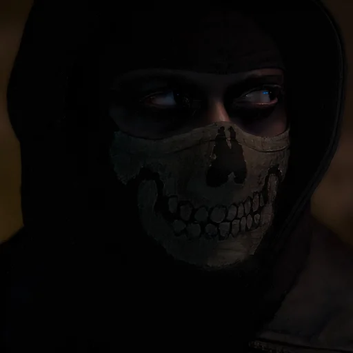 💀 Стикер «GHOST / Call Of Duty» для Telegram