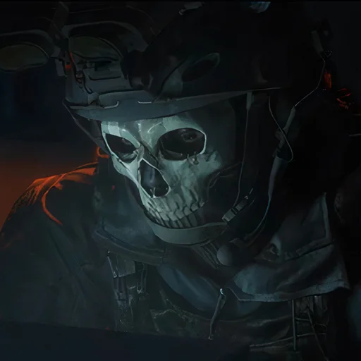 💀 Стикер «GHOST / Call Of Duty» для Telegram